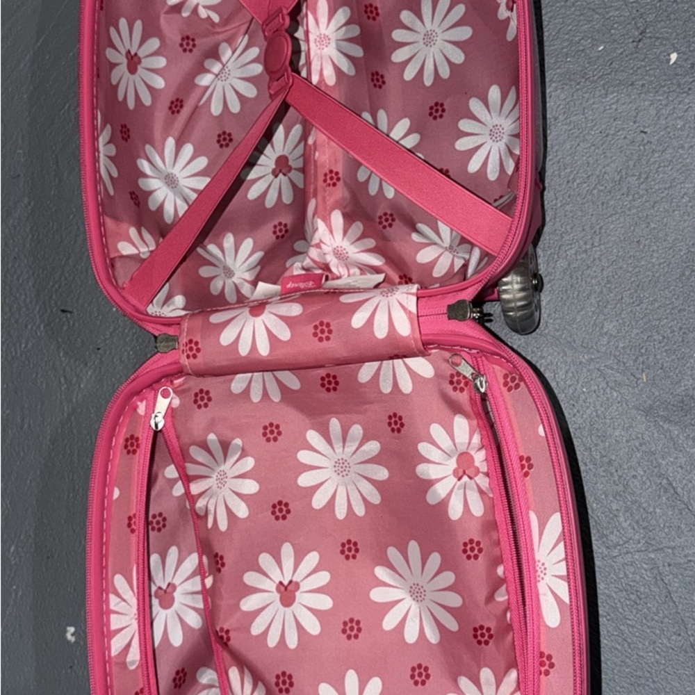 American Tourister Pink Suitcase